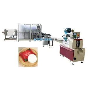 disposable water-absorbent compressed towel making machine High-speed automatic cotton compressing bath towel for travel use