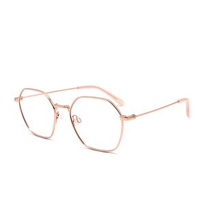 Montura de gafas de titanio puro para mujer 2025 nuevas monturas de gafas ópticas redondas Retro gafas - Product Image 4