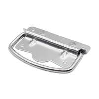 Poignée pliante moderne en acier inoxydable de haute qualité avec ressort encastré pour armoire, boîte à outils, commode, tiroir, penderie, cuisine, salle de bain
