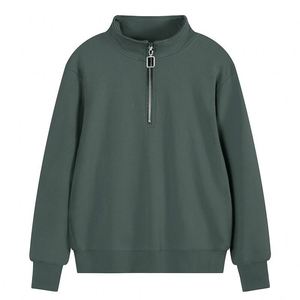 Winter Men's Eco-Friendly Cotton/<b>Bamboo</b> Fiber 370g Woven Zipper-Up Loose Fit Pocket Long Sleeve Silk <b>Screen</b> Streetwear - Product Image 5
