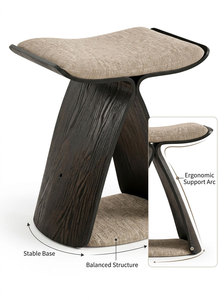 <span class=keywords><strong>Cama</strong></span> elevada de lujo para gatos con ventana, de madera, con colchón suave, mueble moderno de madera curvada para gatitos, para comodidad en interiores. - Product Image 6