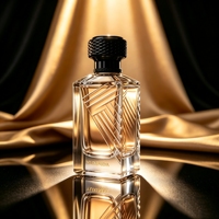 Vente en gros de flacons de parfum carrés en verre vides 50ml 100ml, fabricant d'emballages de parfum de luxe sur mesure