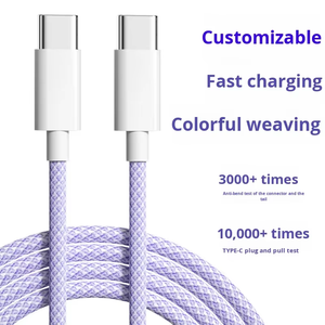 <span class=keywords><strong>สาย</strong></span>ดาต้าชาร์จเร็วแบบสายไนลอนถักป้องกันทนทาน - Product Image 4