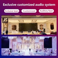 Sistema de Sonido Profesional para Conciertos y Eventos, Altavoces Line Array Duales de 10 Pulgadas para Escenarios, Bodas y Banquetes