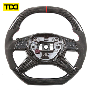 Volante de Fibra de Carbono Personalizado TDD para Mercedes-Benz Clase G, Clase E, Clase GL, Clase ML, W463, W166, W163, W212 - Product Image 4