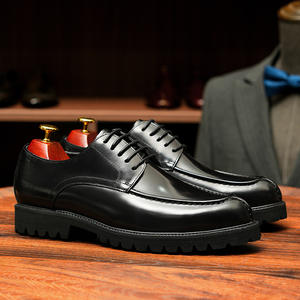 Chaussures classiques pour hommes en cuir véritable de haute qualité, grandes tailles, imperméables, antidérapantes, résistantes à l'usure, pour l'hiver et l'automne - Product Image 2