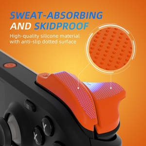 PlayVital LR INCREASER Orange : Ensemble d'amélioration des boutons de déclenchement pour Steam Deck LCD & OLED - Product Image 3