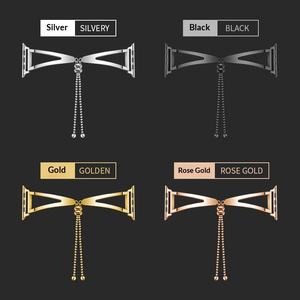 Bracelet de montre pour femme en acier inoxydable Upro Fashion Dressy pour Apple Watch Ultra 49 mm 38 mm IWatch Series 7 8 6 Bracelet en acier inoxydable - Product Image 6