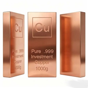 Barre de cuivre d'investissement premium 1000g, haute pureté, résistante à la corrosion - Product Image 3