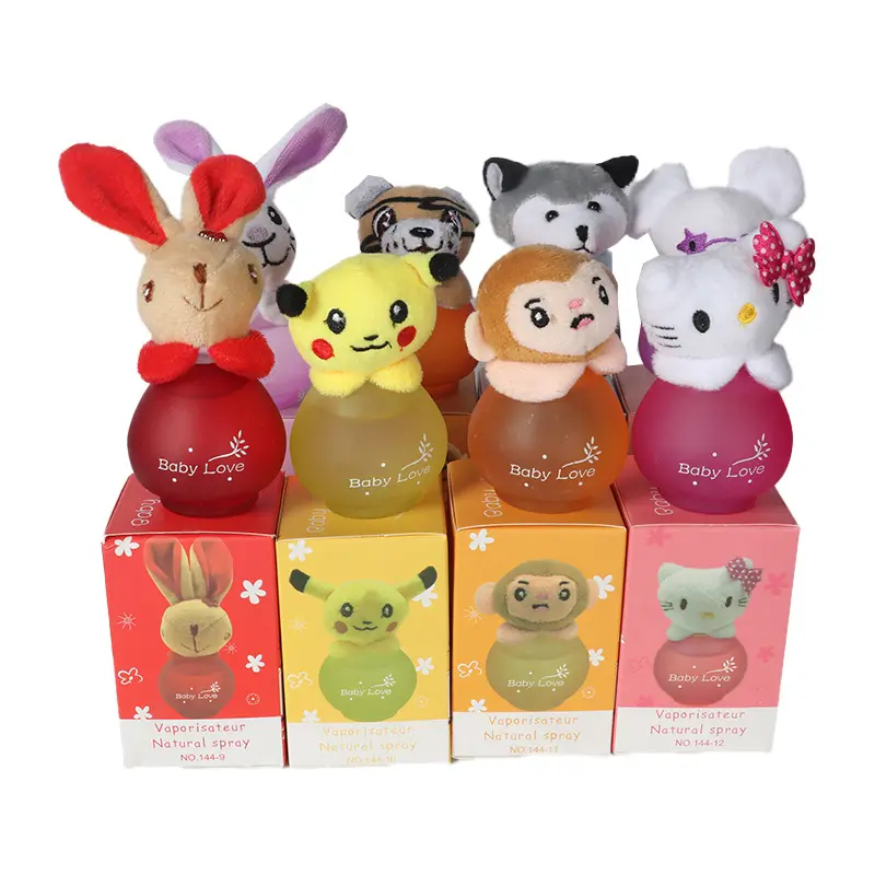 Botella de vidrio con espray para niños y bebés, perfume ligero y duradero personalizable, 50ml