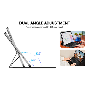 เคสคีย์บอร์ดไร้สาย Laudtec F16 สำหรับ Ipad Pro และ Ipad Air ดีไซน์น้ำหนักเบา 430 กรัม พร้อมเปลือกป้องกันน้ำมัน - Product Image 4