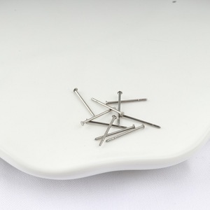 Stainless Steel Earring <b>Posts</b> Flat <b>Round</b> 684646 For Earring Making - Product Image 4