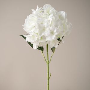 Diana <b>Hydrangea</b> Single Branch <b>Artificial</b> Flower Plastic Fabric Long Lasting Wedding Decorations - Product Image 4