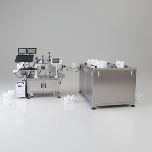Máquina de Marcado Láser para Botellas de Cosméticos, Marcado de Código QR Interior y Exterior, Enlace de Datos Personalizado, Trazabilidad, Sistema Anti-falsificación - Product Image 1