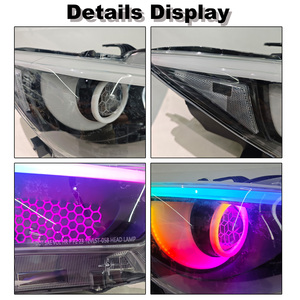 Nuovo Faro RGB SINDAR per Infiniti Q50 Q50s 2013-2024 e Nissan Skyline V37 2014-2024 350GT 400R, Stile Animato - Product Image 2