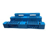 1100*1100*100mm à usage unique quatre voies HDPE logistique empilable en plastique expédition grands fournisseurs de palettes de sacs Jumbo pour entrepôt