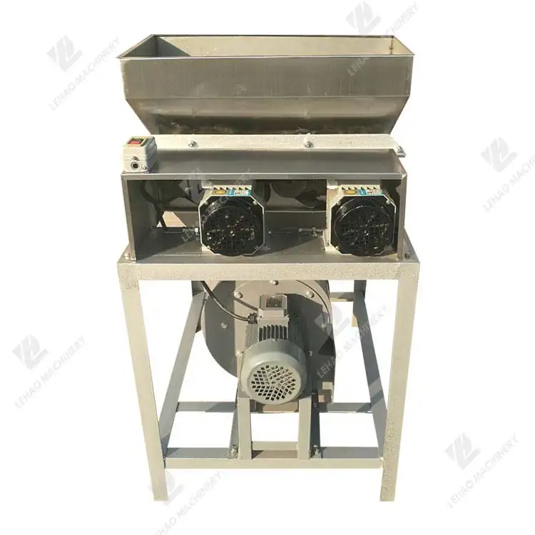 LEHAO factory supplier low price red skin removing machine roasted peanut peeling machine peanut processing line