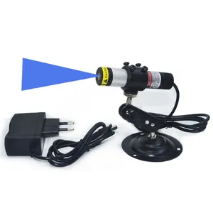 Dòng Laser Xanh Tím 5V 405nm 450nm Có Thể Lấy Nét Chống Nước Cao Cấp D20x90 Mm Mô Đun Laser 10MW 30MW 50MW 100MW Để Định Vị Cắt