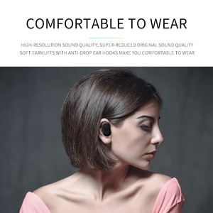 Envío gratuito en la oreja los azulejos 5,0 tws inalámbrica auricular inalámbrico de alta fidelidad auriculares impermeables - Product Image 3