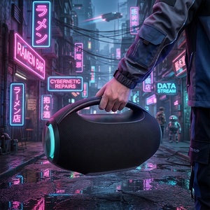 ลำโพงเพลงไร้สายพกพาสำหรับภายนอกอาคาร รุ่นใหม่ ปี 2026 ไฟ RGB LED รองรับ V5.3 กันน้ำ IPX2 กำลังขับ 50-100 วัตต์ เสียงดัง - Product Image 2