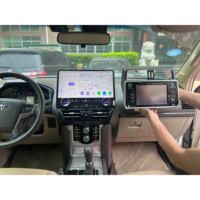 Lecteur multimédia de voiture Android 16.8 ''Radio stéréo pour Toyota Land Cruiser Prado 2010-2021 avec GPS WIFI Playstore