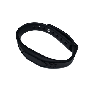 สายรัดข้อมือซิลิโคนกันน้ำ ปรับขนาดได้ ป้องกันสภาพอากาศ รองรับ RFID 125 KHz/13.56MHz ชิป TK4100 ยี่ห้อ Secukey สายรัดข้อมือ NFC สำหรับการเข้าถึง - Product Image 3