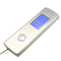 Pièces de rechange d'ascenseur Ascenseur LOP 4.3 pouces fond bleu affichage LCD bouton poussoir serrure