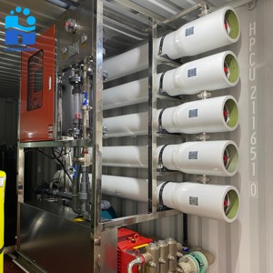 Deniz Suyu Arıtma Makinesi Büyük Kapasiteli Güneş Enerjili Konteynerli RO Sistemi Deniz Suyu Arıtma Tesisi - Product Image 1
