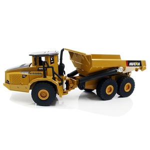 Sanjoyo Modèles de Véhicules de Construction en Métal et Plastique à l'Échelle 1/50 Jouets pour Enfants SJY-1712 Camion Benne Articulé de Simulation Moulé sous Pression - Product Image 3