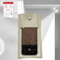 Pochette de sécurité anti-caméra et anti-téléphone portable de haute qualité pour événements, sans prise de vue, en PU
