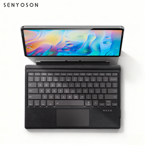 Funda Magnética Desmontable SYX con Trackpad Multitáctil, Ranura para Lápiz Delgada, Resistente a Golpes, para <span class=keywords><strong>Surface</strong></span> <span class=keywords><strong>Pro</strong></span> 4 5 6 <span class=keywords><strong>7</strong></span> con Teclado - Product Image 5