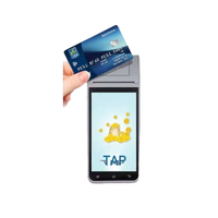 Máquina inteligente POS móvil Android 11 de 5,5 pulgadas con impresión térmica NFC Escaneo de código QR Conectividad WiFi USB Bluetooth