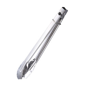 Food Tongs 2 Pieces Heavy Duty For Frying Grilling Steak Barbecue Kitchen Use - Product Image 4