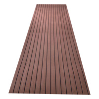 Tapis de baignoire de spa personnalisé Eva Marine Deck Faux Teak Yacht Tapis antidérapant Tapis anti-UV Planche de surf Jardin Bateau à moteur Plancher de bateau