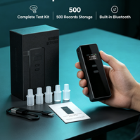 Testeur d'alcoolémie numérique à semi-conducteurs Airsense A5 haute précision, moniteur d'alcoolémie Bluetooth personnel certifié CE