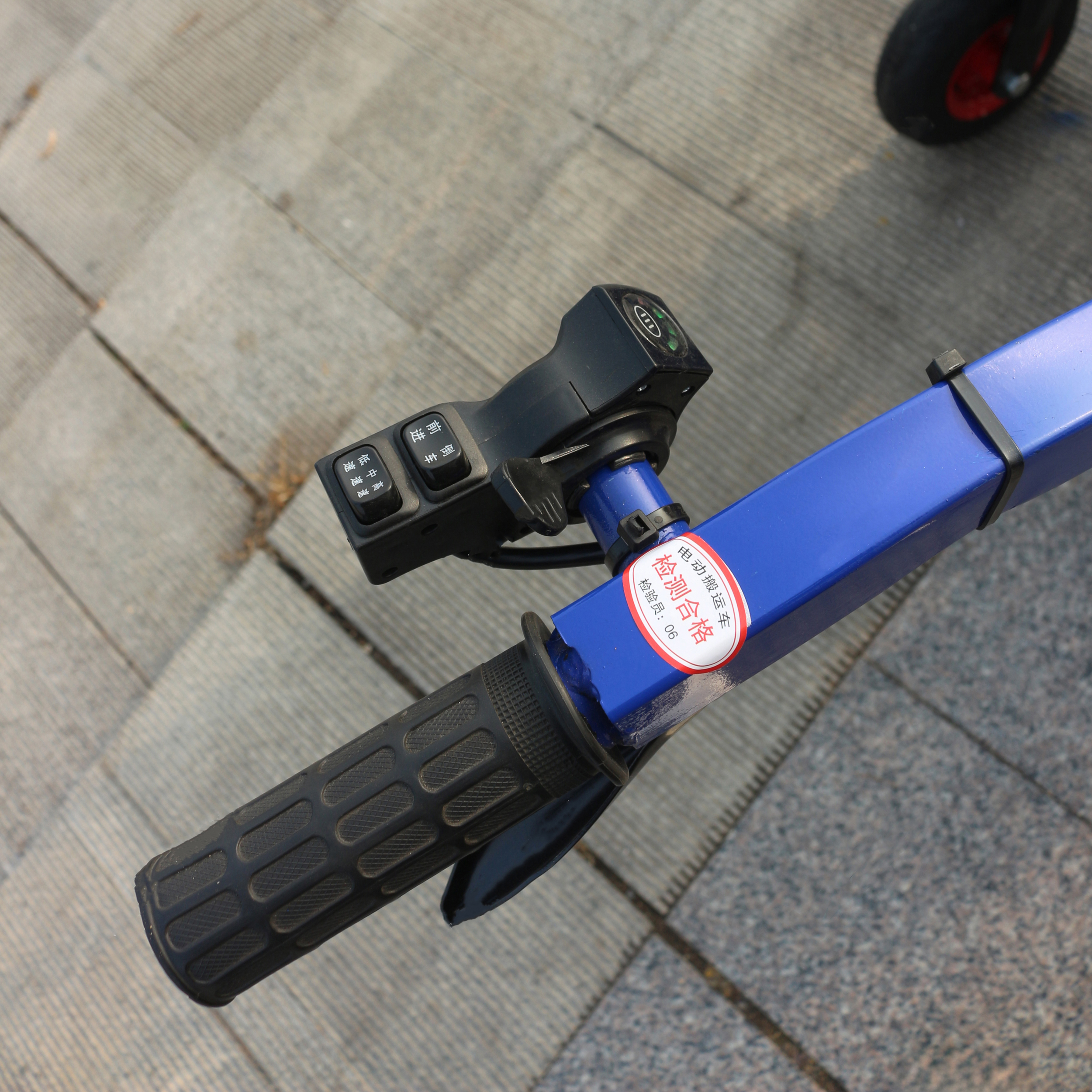 Electric Hand Truck Dolly Trolley for Construction Site Transport Platform Cement Agricultural Electric Pail Hand Truck