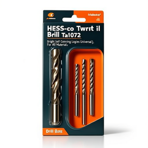 Hss-Co Twist <b>Drill</b> <b>Bit</b> Ta1072 Bright Self Centering <b>Long</b> Series Universal For All Materials - Product Image 2