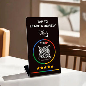 <span class=keywords><strong>Tarjeta</strong></span> de Regalo <span class=keywords><strong>Google</strong></span> <span class=keywords><strong>Play</strong></span> sin Contacto, Soporte de Exhibición con Código QR para Reseñas de <span class=keywords><strong>Google</strong></span>, Soporte de Código QR Personalizado, Chip NFC 213 - Product Image 2