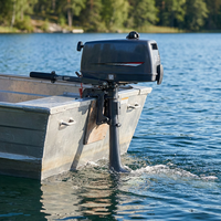 Moteur hors-bord à essence 2 temps 2HP 2.5HP pour kayak, bateau gonflable, pêche, annexe, moteur marin portable