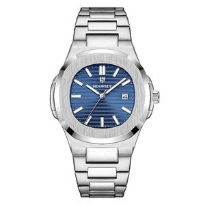 Montre de luxe pour homme 2026 - Montre-bracelet à quartz tendance et professionnelle, bracelet en acier fin, design élégant, vente en gros - Product Image 5
