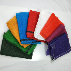 Leno Túi Lưới Đóng Gói Hành Tây/Có Dây Rút Túi Dây Vải Lưới Đôi - Product Image 2