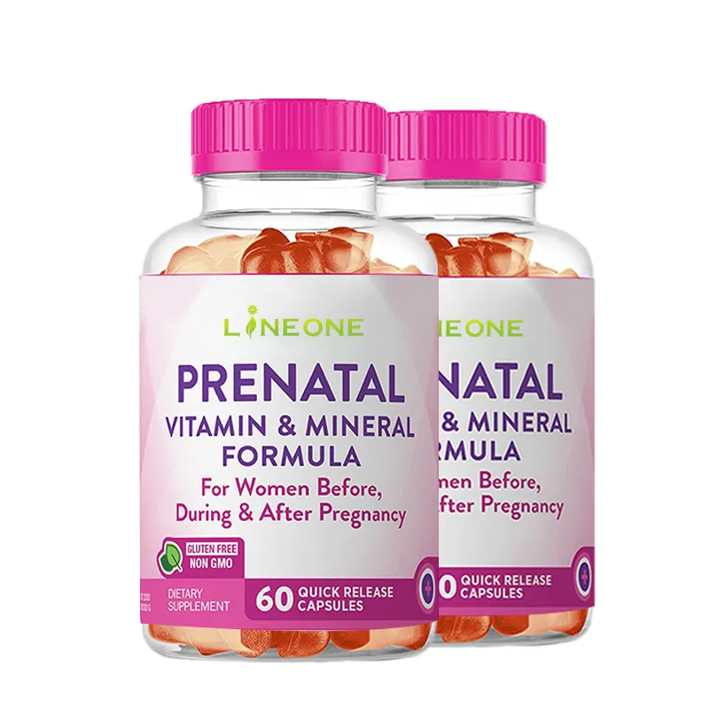 Private Label Balance Aid ovulazione concezione organica fertilità donne vitamine prenatali Gummies