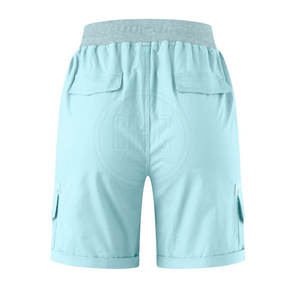 Short cargo d'été de haute qualité pour femmes en gros Short multi-poches taille haute tissu en toile respirant - Product Image 2