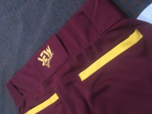 Pantalon de softball pour homme en polyester respirant à séchage rapide, vente en gros OEM, logo personnalisé, couleur personnalisée, vêtements de sport BSCI, grandes tailles - Product Image 4
