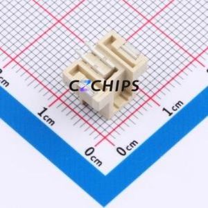 HC-MX5023-2ALT-05 Wire-to-Board Pin Header SMD,P=2mm Connector 1x2P 2mm Vertical Mount DuraClik (MX 2.0) - Product Image 2