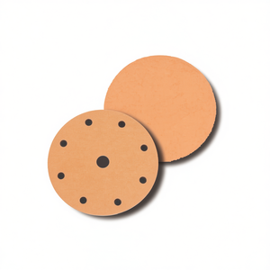 Disco de lija con velcro, grano 600, 6+1 agujeros, para pulir madera y metal - Product Image 2
