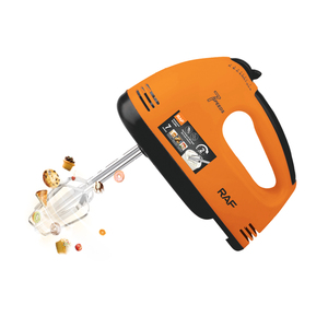 Batidora de mano RAF 270W de 7 velocidades con batidor de doble varilla para hornear, cocinar y batir, disponible en varios colores. - Product Image 1
