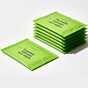 Lingettes nettoyantes intimes biodégradables et jetables pour l'hygiène féminine - Product Image 5