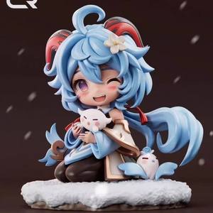 15CM Genshin Impact Hutao Yae Miko Ganyu <span class=keywords><strong>Kamisato</strong></span> Ayaka Recueillir Cadeau Jouet Figurine Statue Anime PVC Figure Jouet - Product Image 6