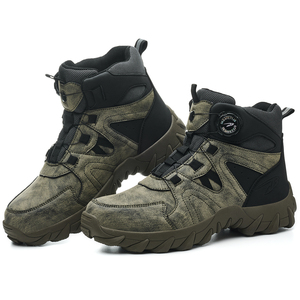 <span class=keywords><strong>S1</strong></span> Lev moda gris trabajo deportes zapatos de seguridad punta de acero cordón rápido ligero invierno marca Industrial precio al por menor para hombres - Product Image 2